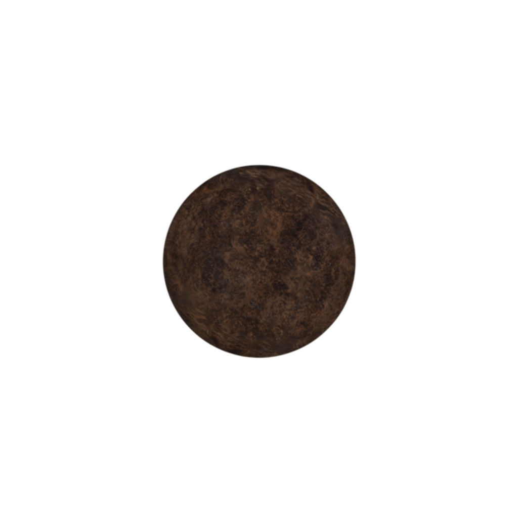 Jax End Table In Chocolate Burl
