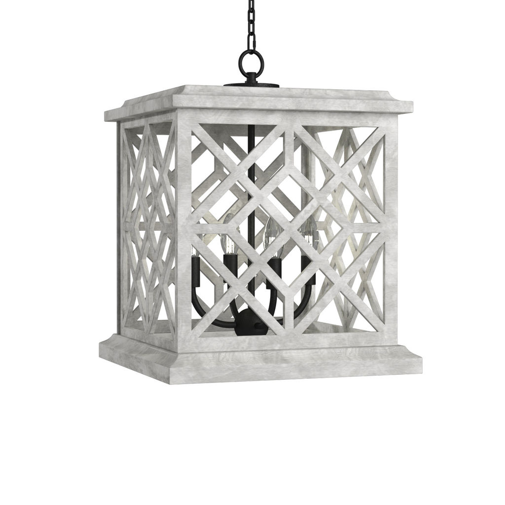 Preview image for Chatham Wood Lantern, White