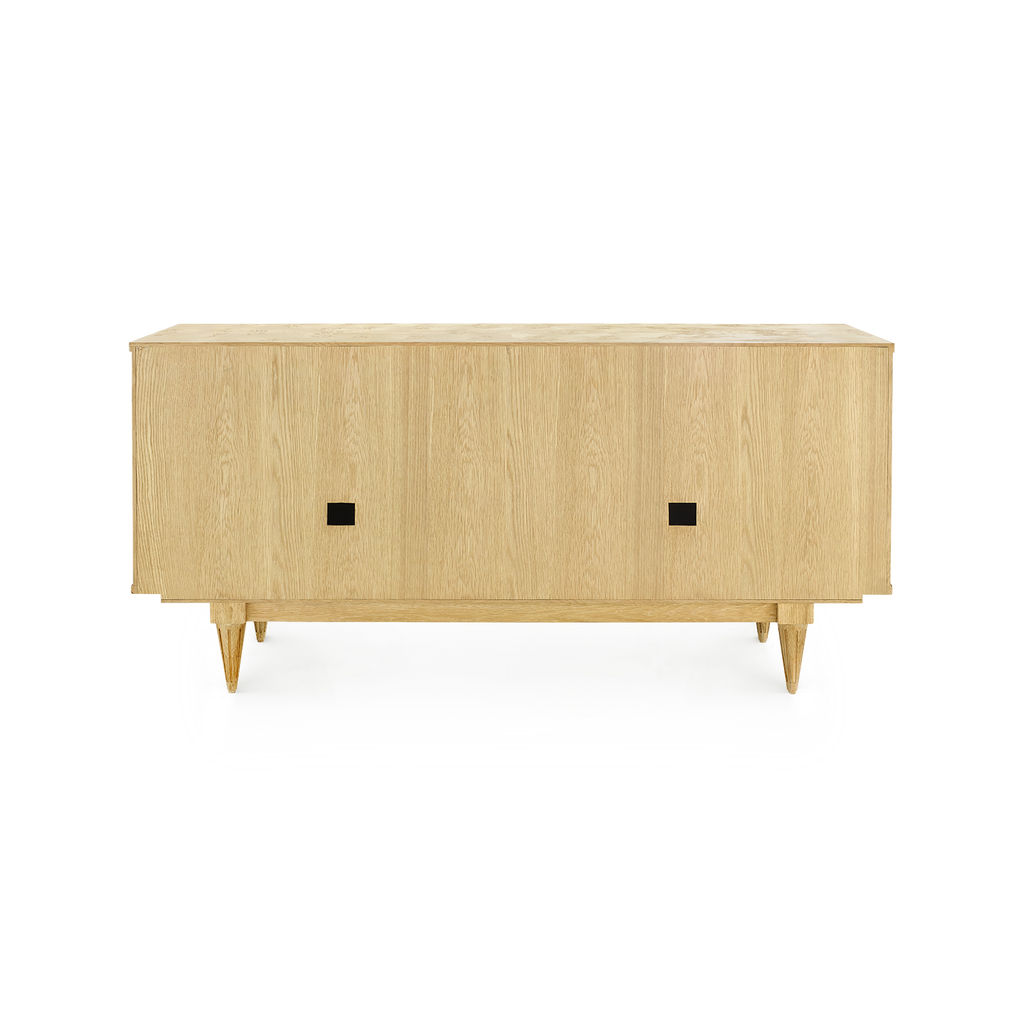 Villa & House Beau 4 Door Cabinet Burl Wood