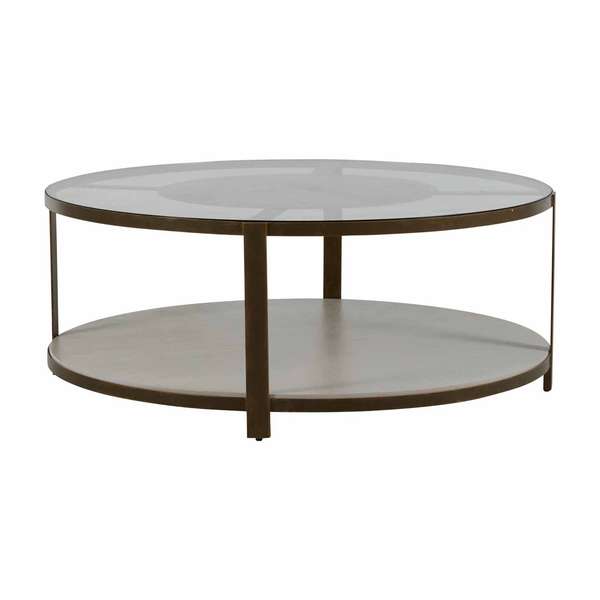 Round Iron Coffee Table
