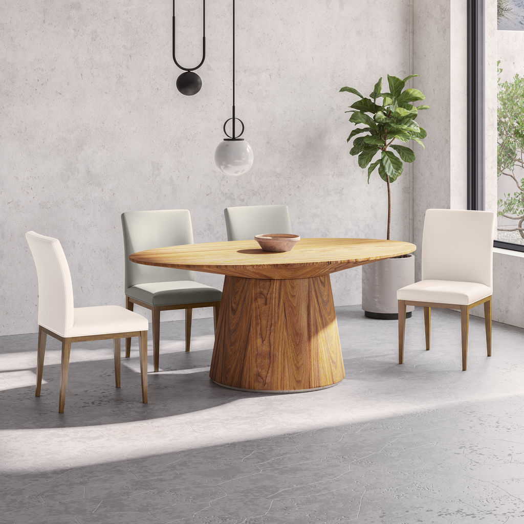 Otago Oval Dining Table Walnut