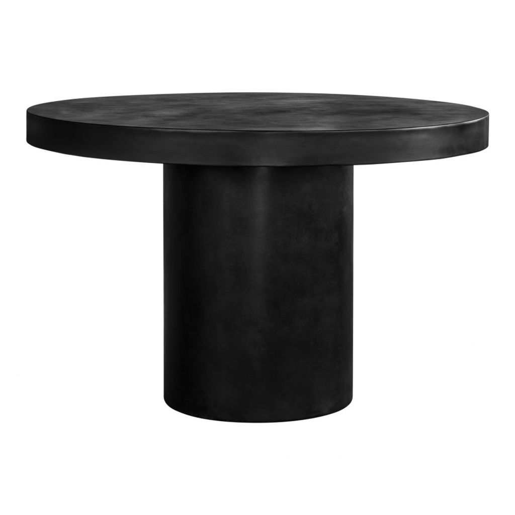 Charlette Outdoor Dining Table Black