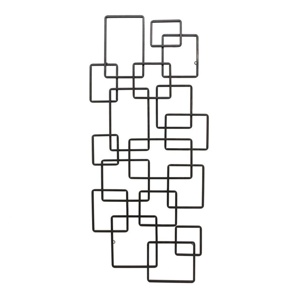 Preview image for Steel Squares Wall Décor