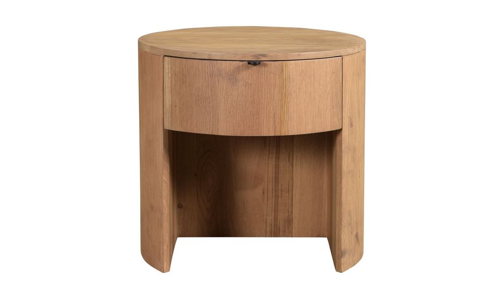 Preview image for Moe's Theo Curved Wood Nightstand