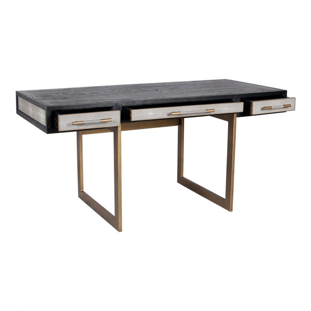 Moe's Mako Desk Faux Shagreen