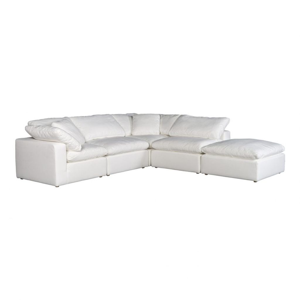 Preview image for Clay Dream Modular Sectional Livesmart Fabric White