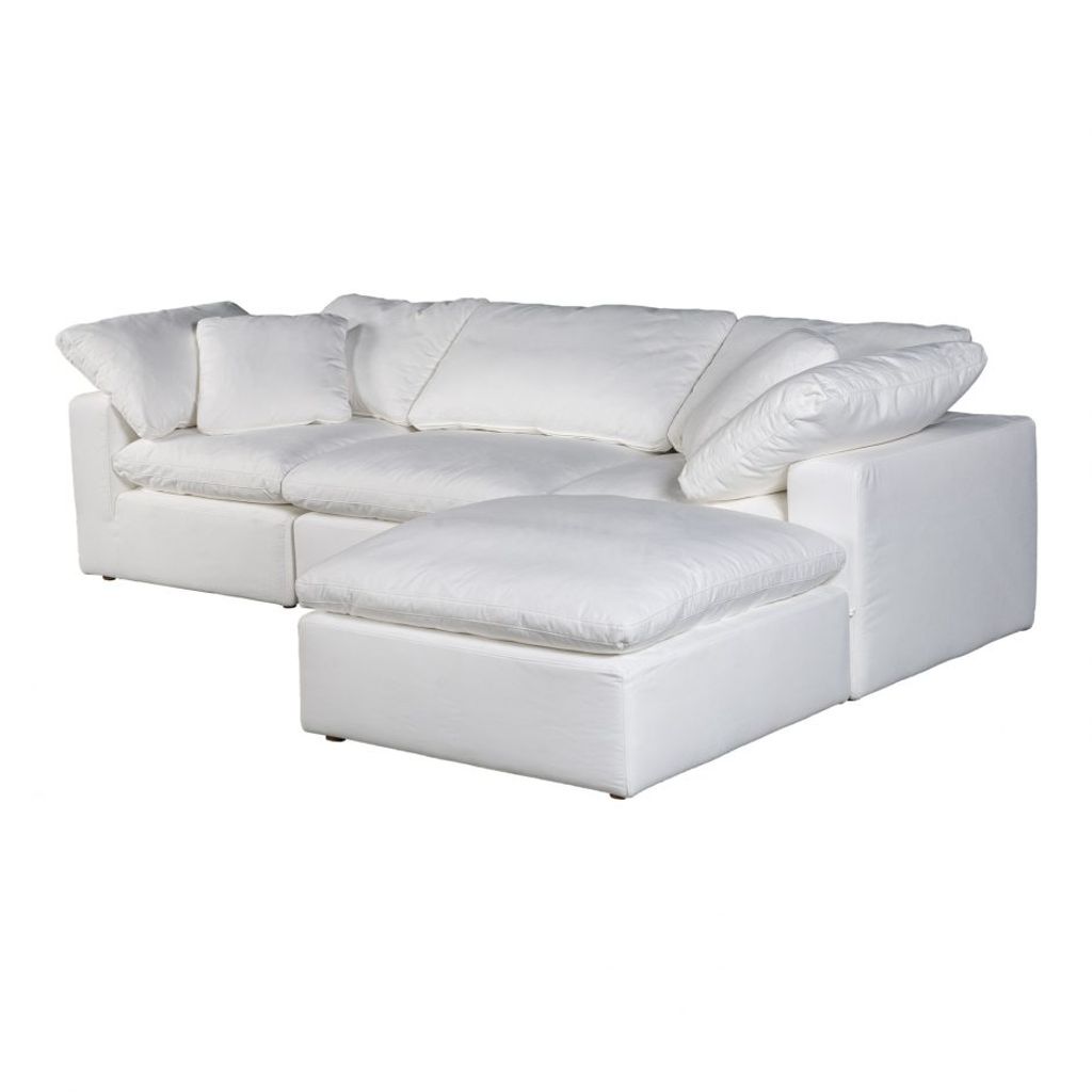 Preview image for Terra Condo Lounge Modular Sectional Livesmart Fabric Cream