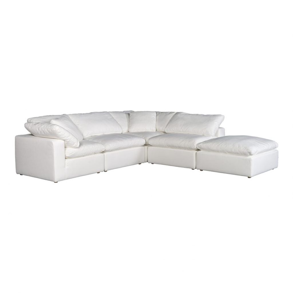Preview image for Terra Condo Dream Modular Sectional Livesmart Fabric Cream