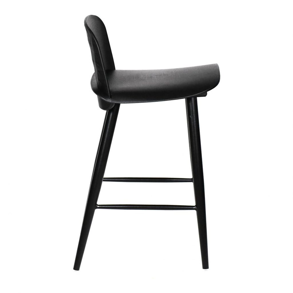 Looey Counter Stool Black (Set Of 2)
