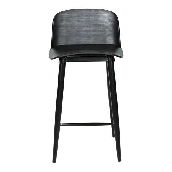 Looey Counter Stool Black (Set Of 2)
