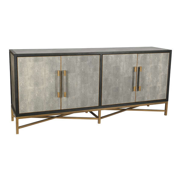 Moe's Mako Sideboard Faux Shagreen