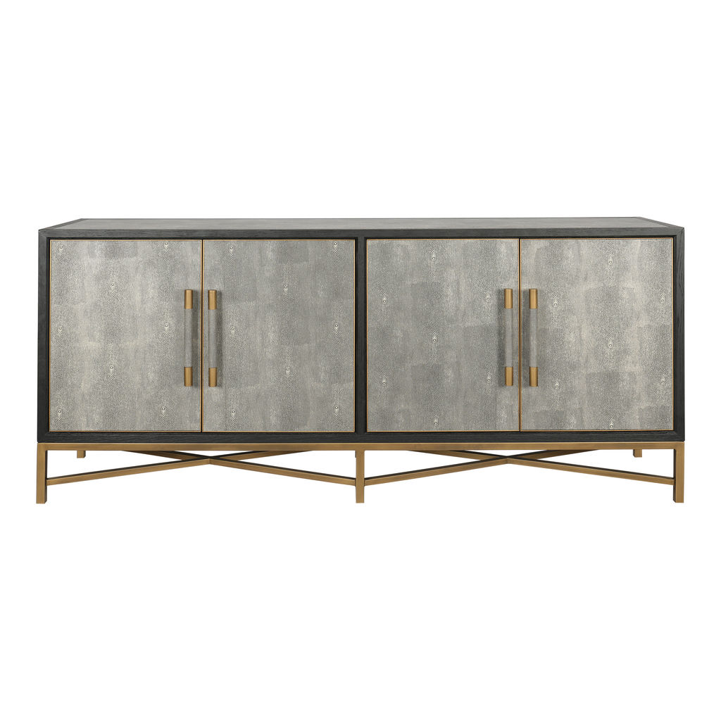 Moe's Mako Sideboard Faux Shagreen