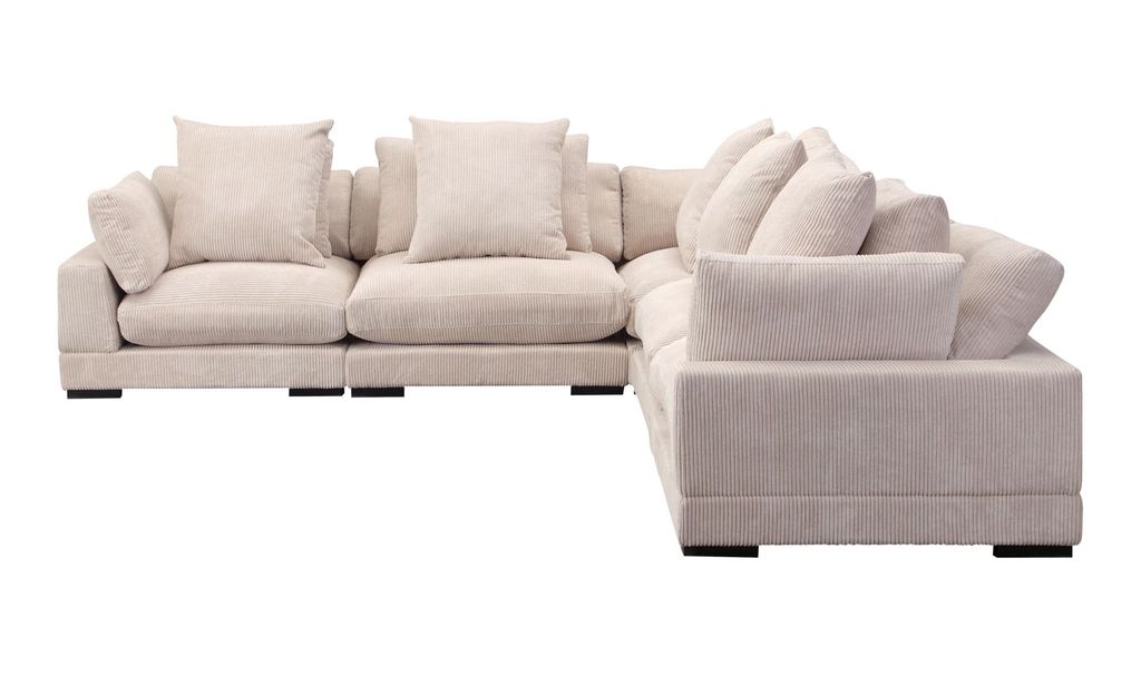 Tumble Classic L Modular Sectional, Cappuccino