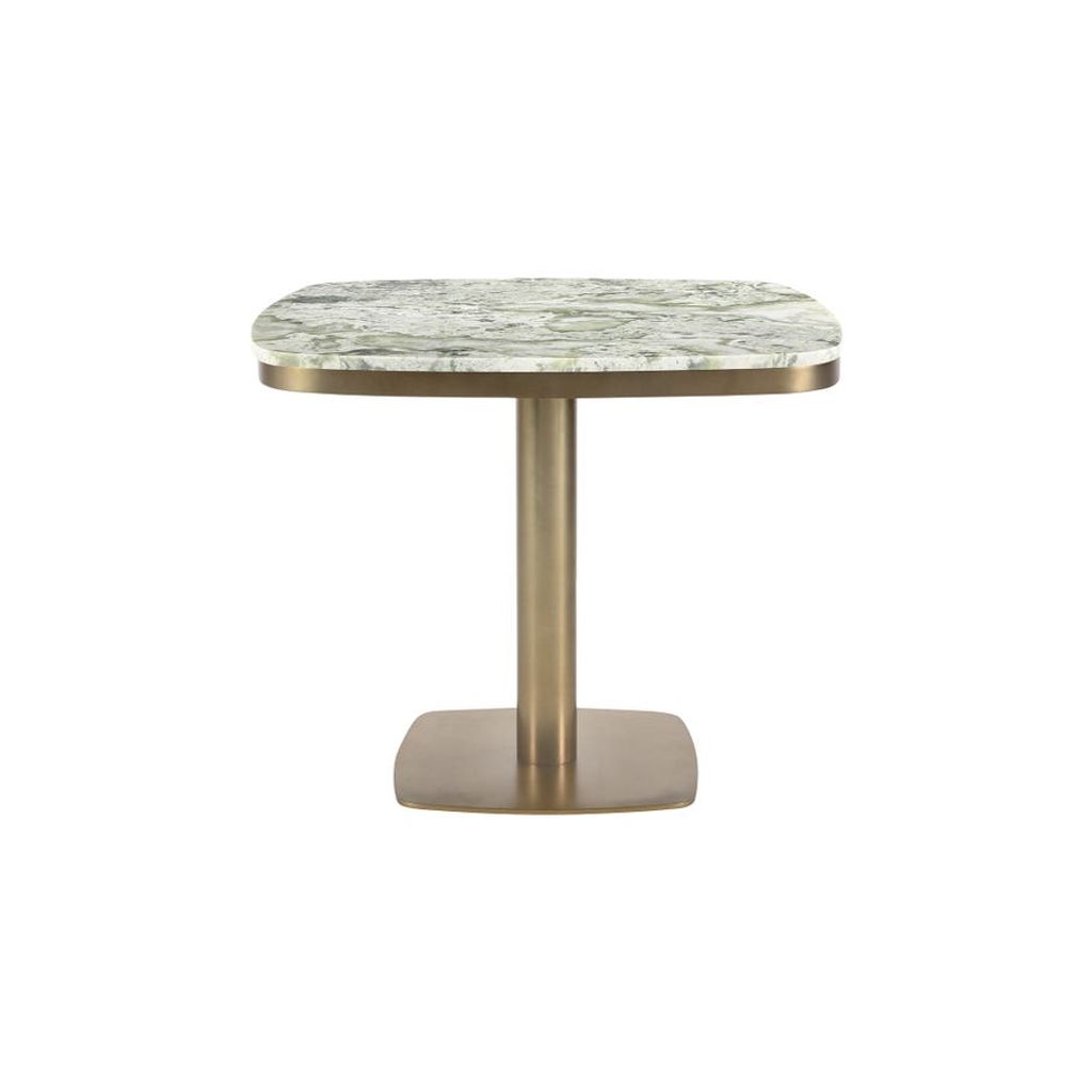 Celeste Cafe Table 36" X 36" X 30", Green Onyx Marble