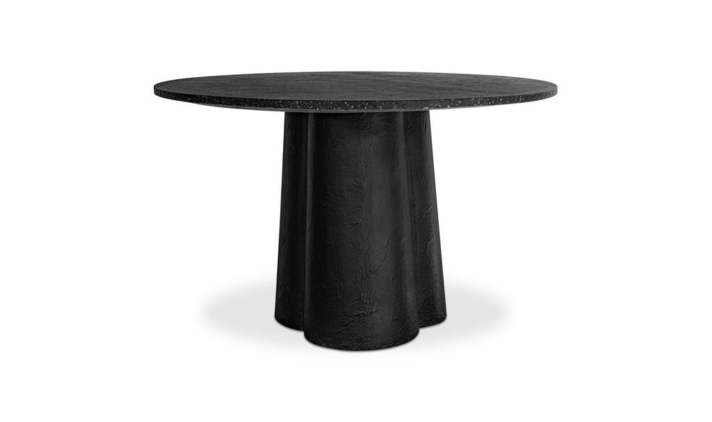 Mono Dining Table Black 47" X 47" X 30", Black