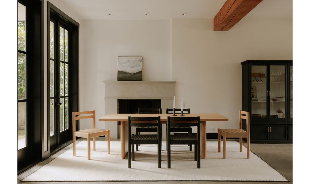 Round Off Small Dining Table, Natural Oak