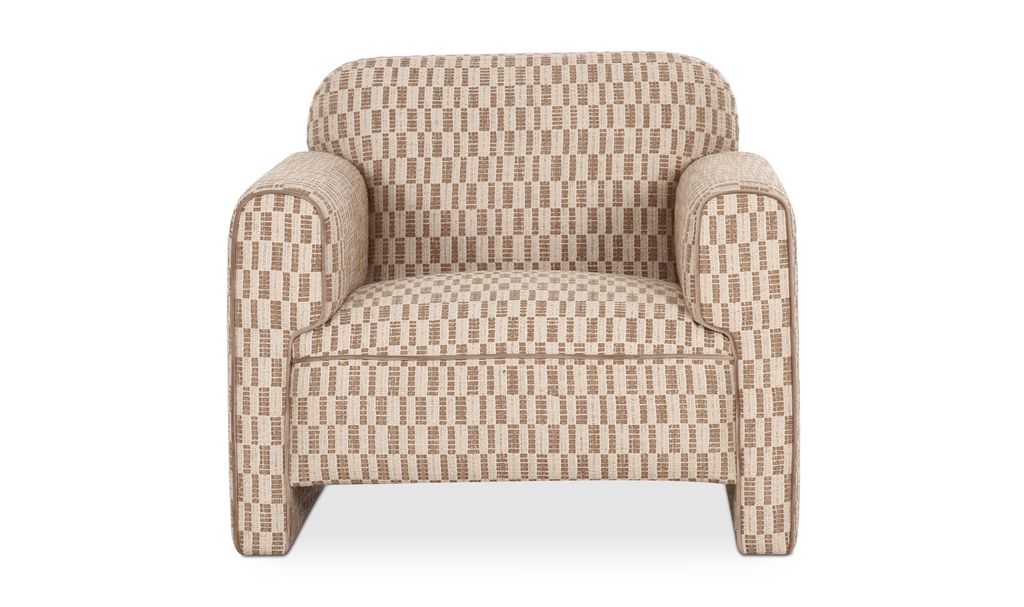 Leo Accent Chair, Taupe