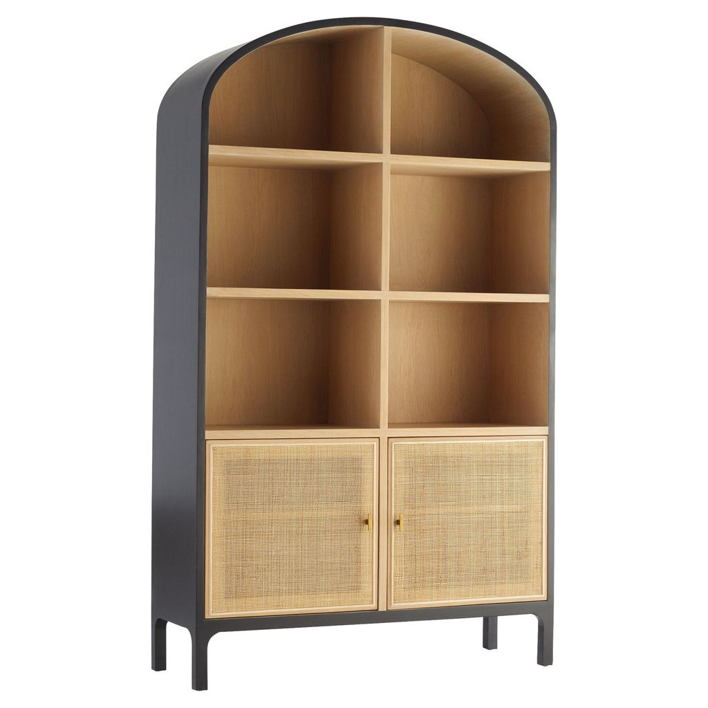 Lamu Cabinet Oak. Black