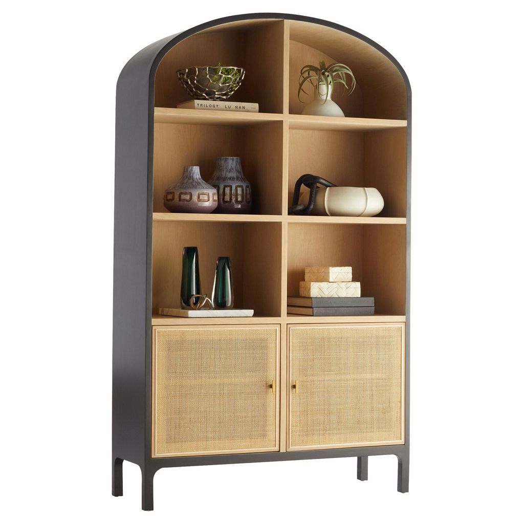Lamu Cabinet Oak. Black