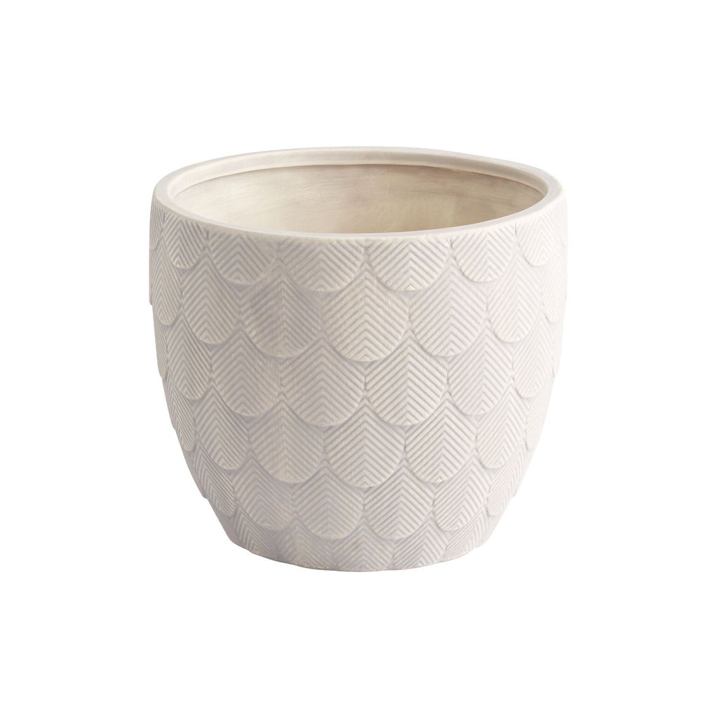 Nereus Planter, Natural Grey, Short, Large