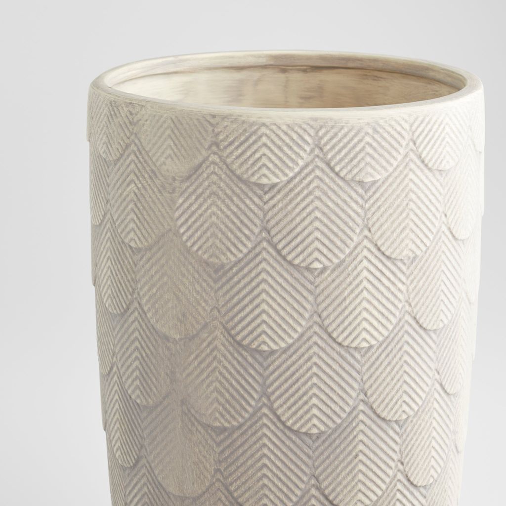 Nereus Planter, Natural Grey, Tall, Small