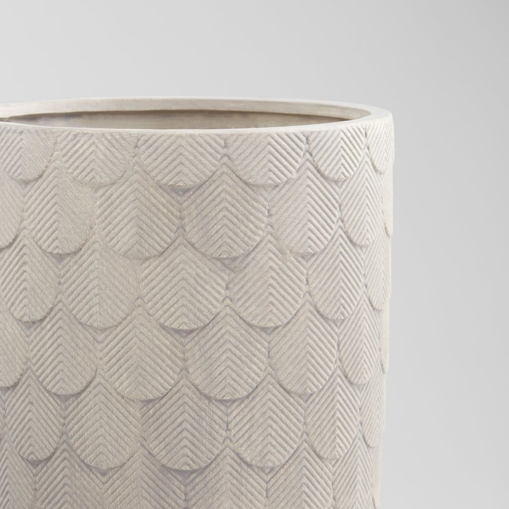 Nereus Planter, Natural Grey, Tall, Large