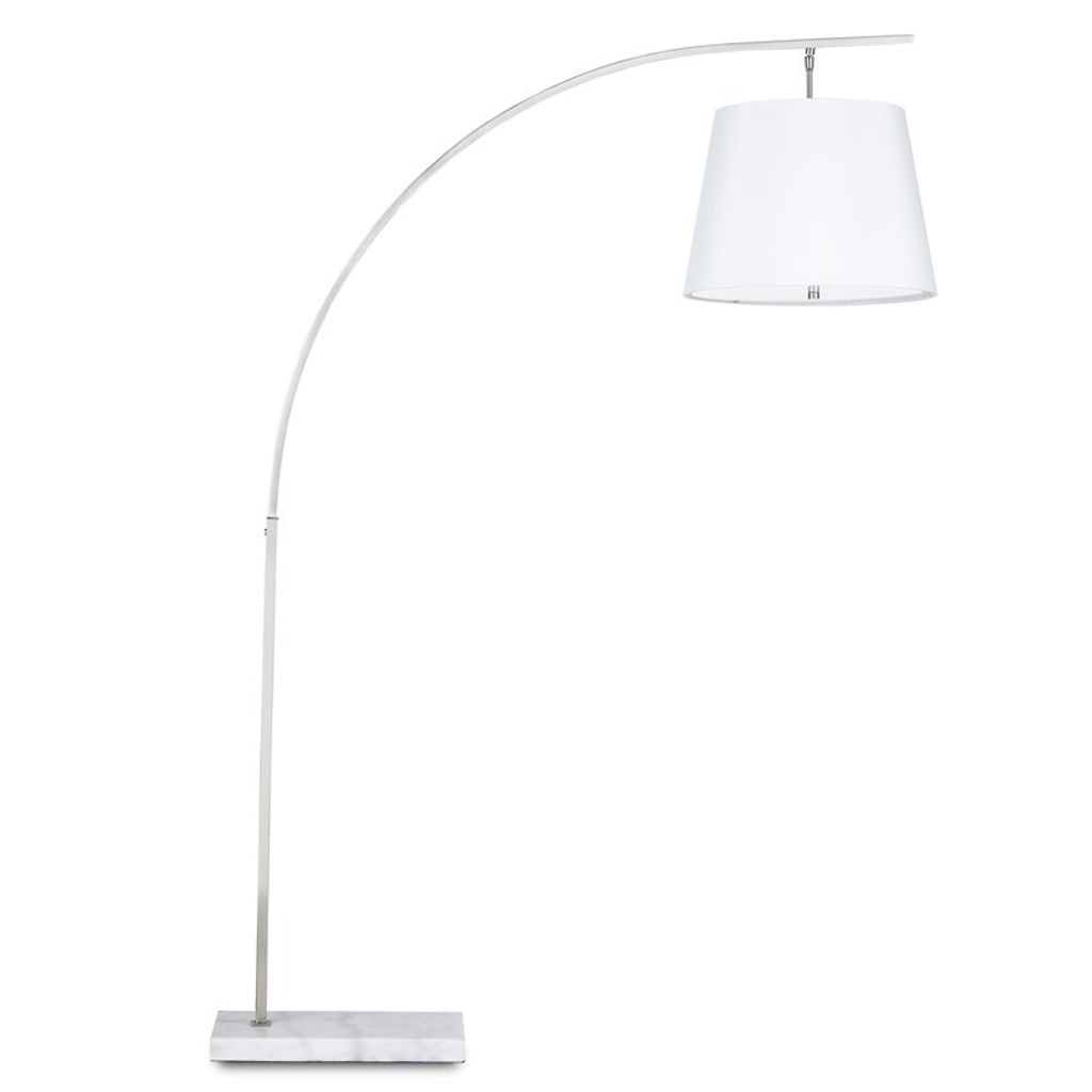Cloister Nickel Floor Lamp