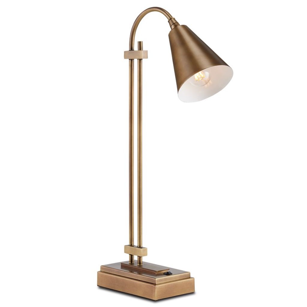 Preview image for Symmetry Brass Desk Lamp