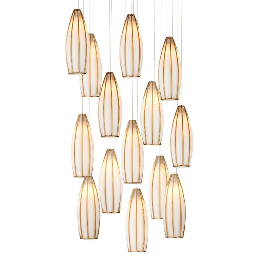 Parish 15-Light Round Multi-Drop Pendant