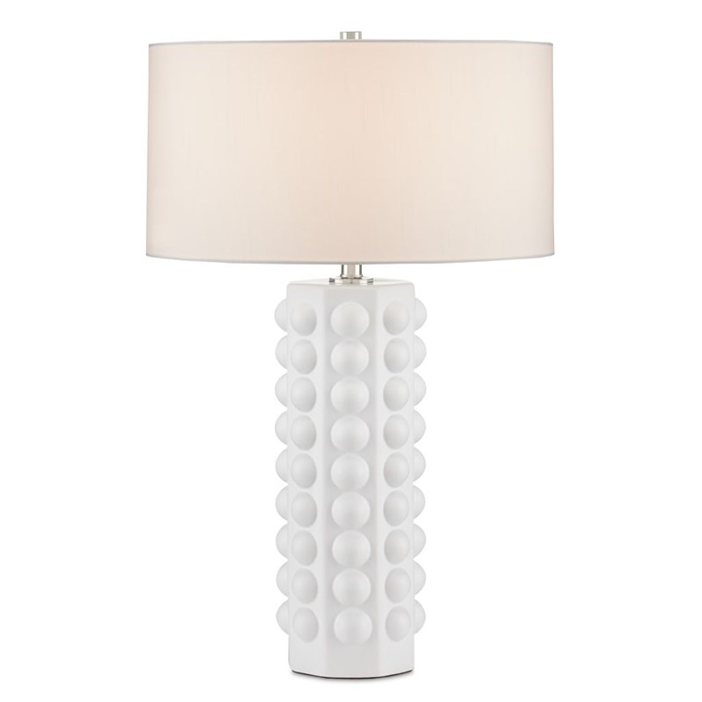 Cassandra White Table Lamp