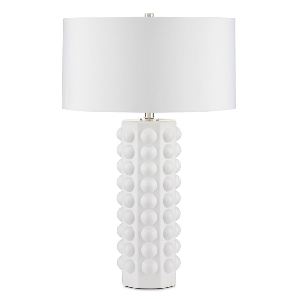 Cassandra White Table Lamp