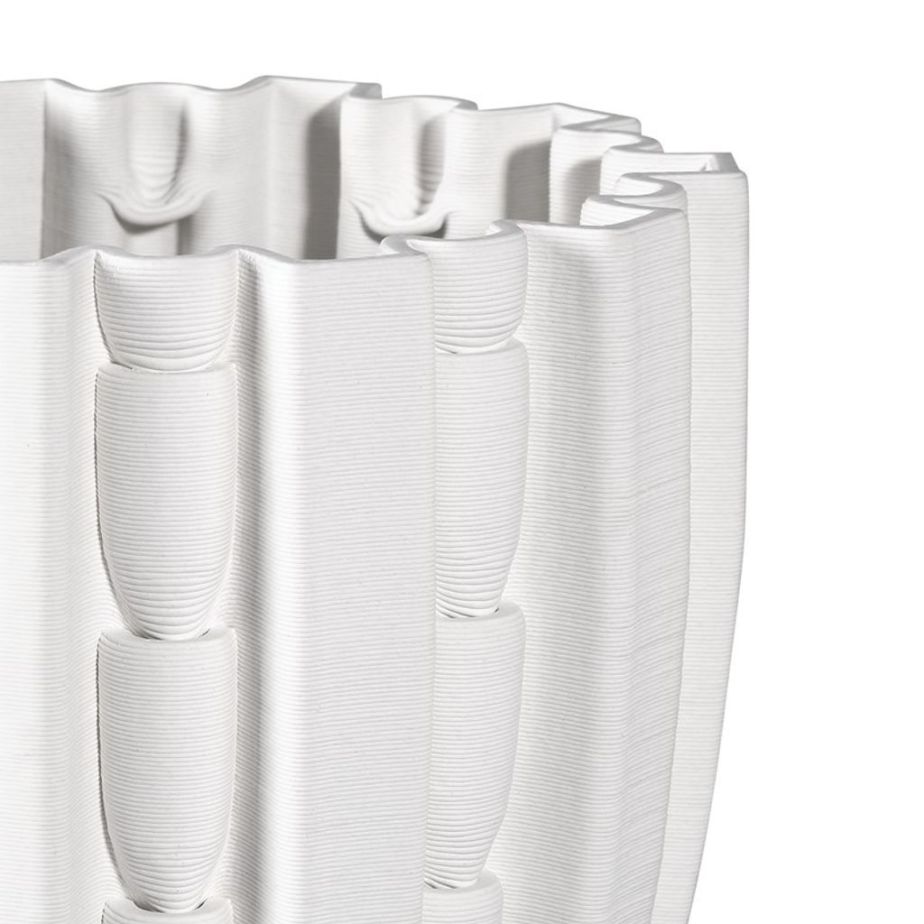 Fluted Small Vase
