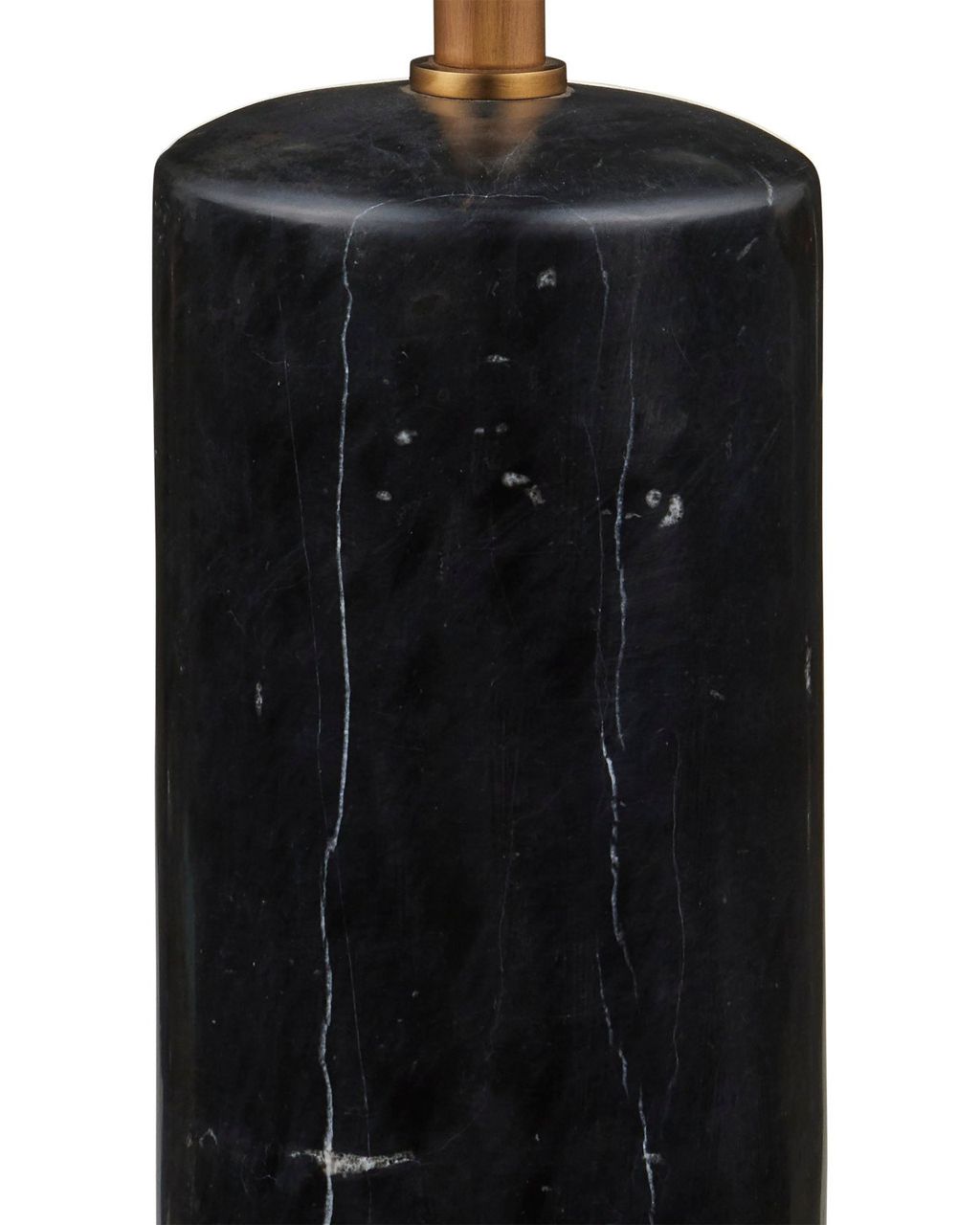 Martini Floor Lamp, Black/Brushed Brass