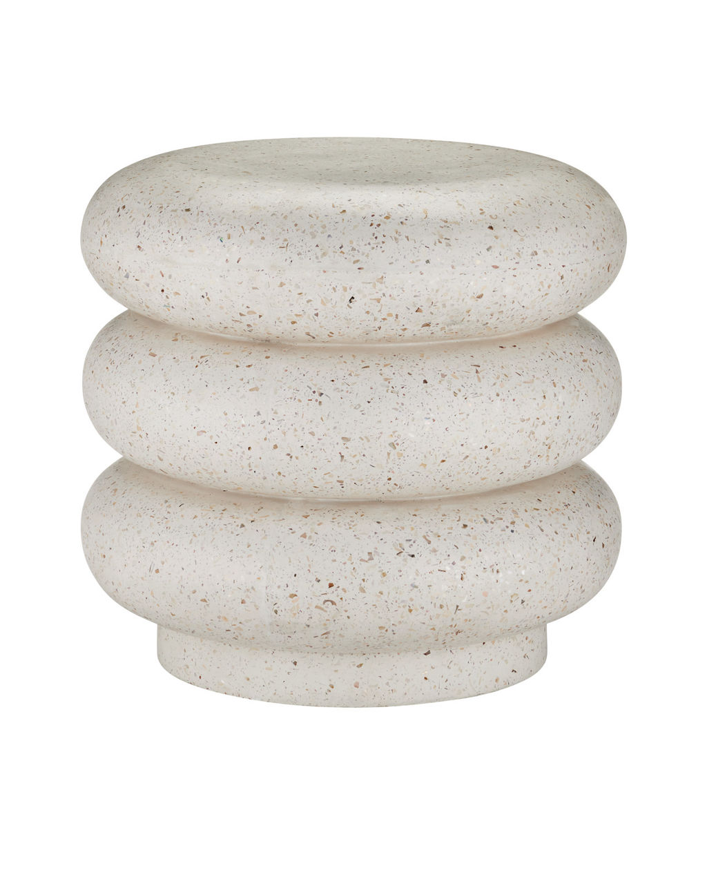 Preview image for Cusani Ivory Terrazzo Stool