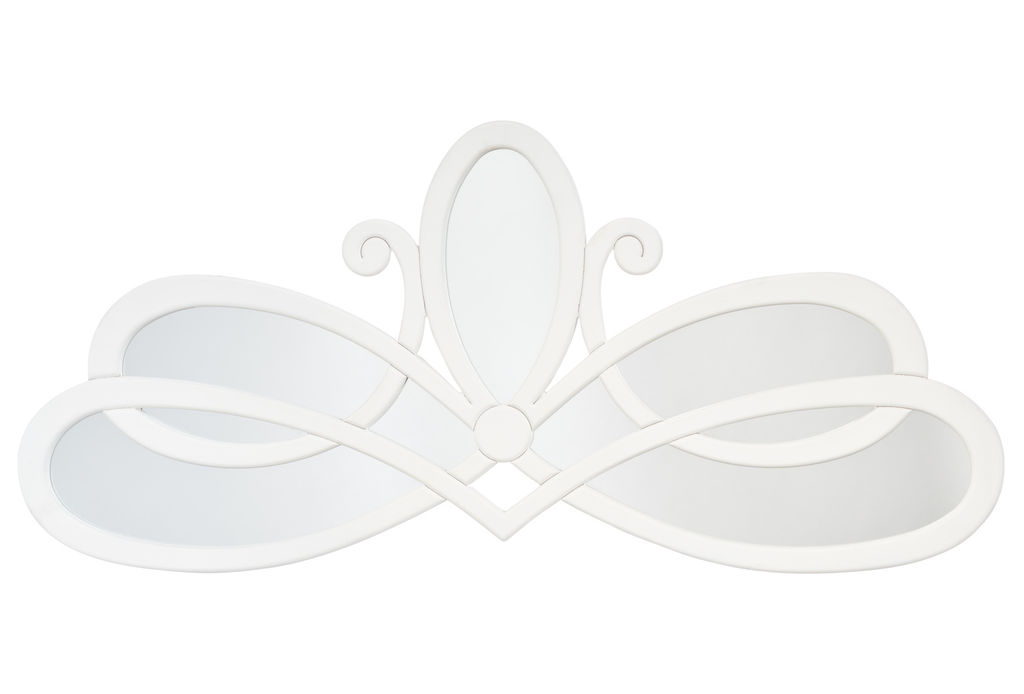 Girl's Bedroom Scroll Mirror