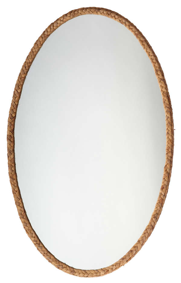 Sparrow Braided Oval Mirror 