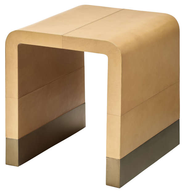 Waterfall Side Table, Brown