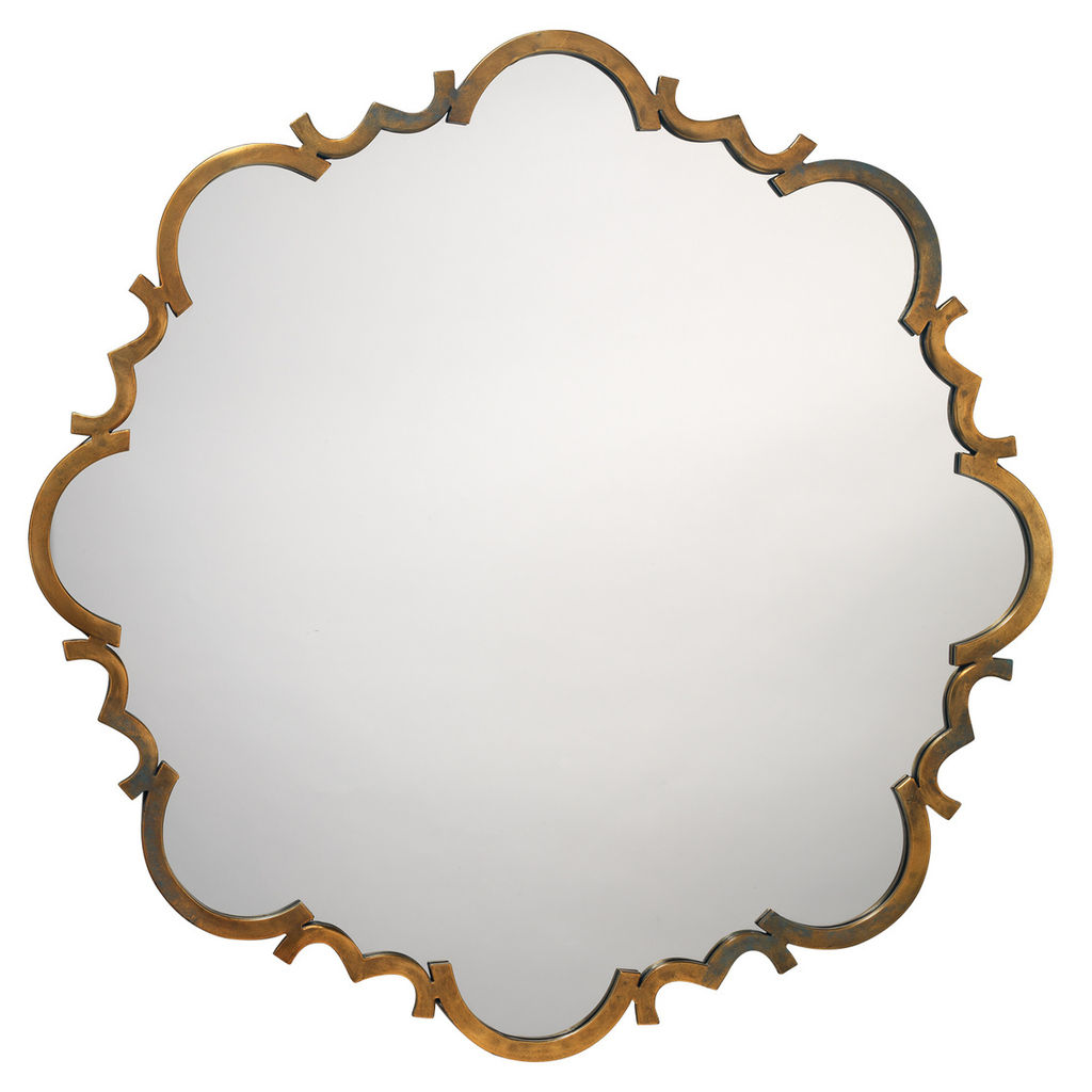 Saint Albans Mirror In Antique Gold