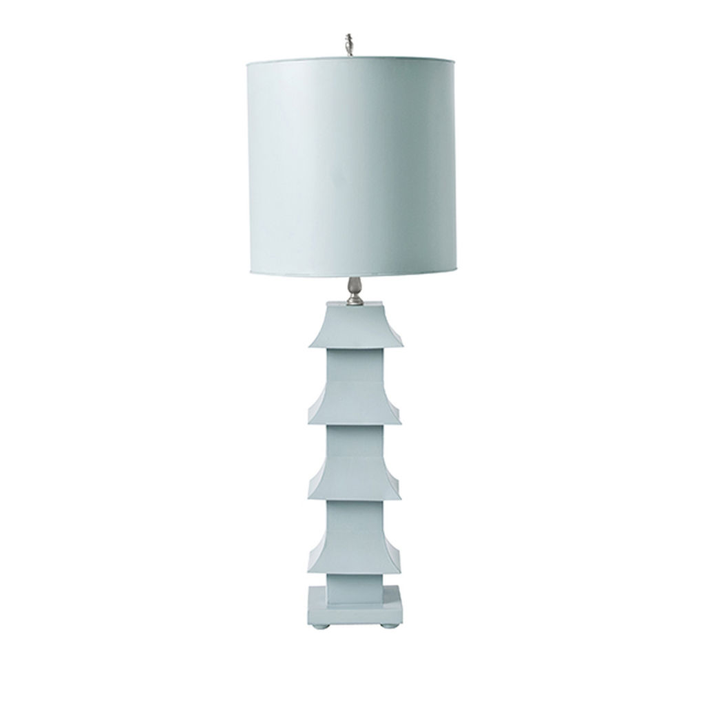 Preview image for Blue Tole Pagoda Lamp