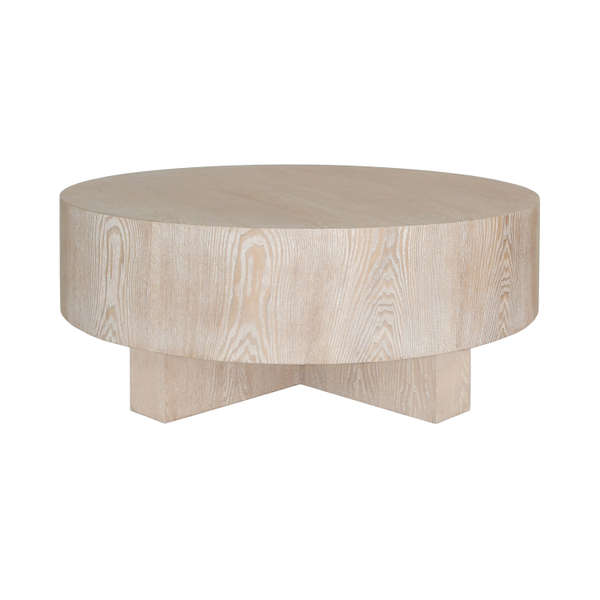 Oslo Coffee Table, Light Cerused Oak