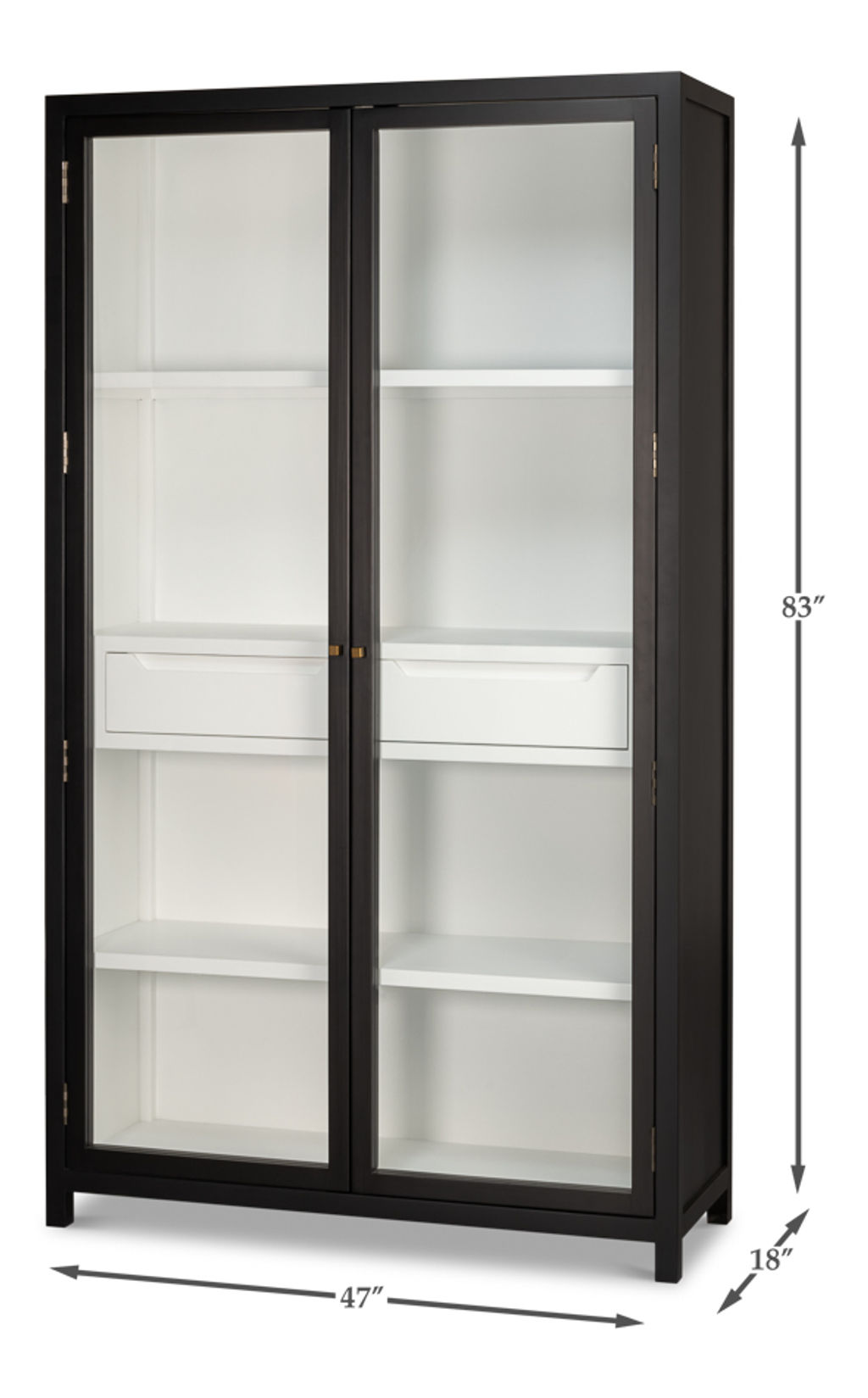 Walker Bookcase, Black