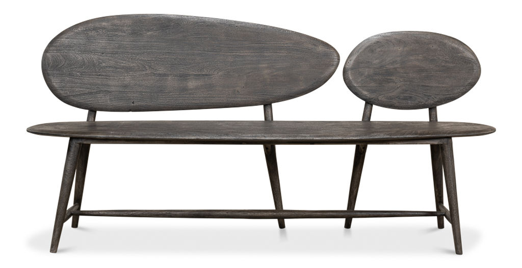 Pebble Wood Bench