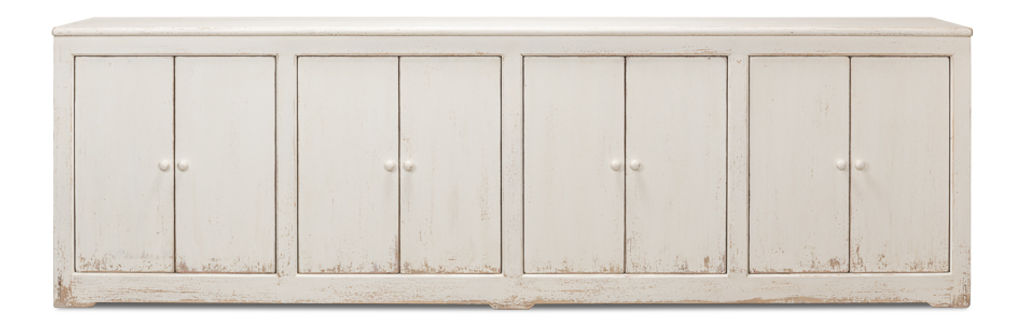 Eight Is Enough Sideboard Whitewash