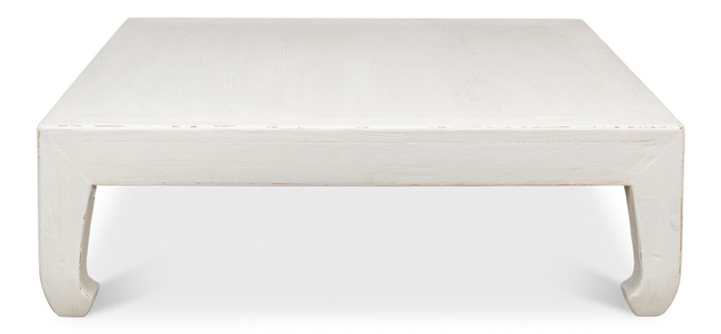 Classic Chinese Coffee Table White