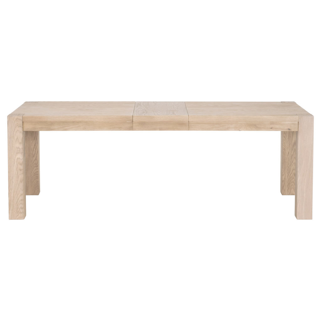 Adler Extension Dining Table, Light Honey Oak
