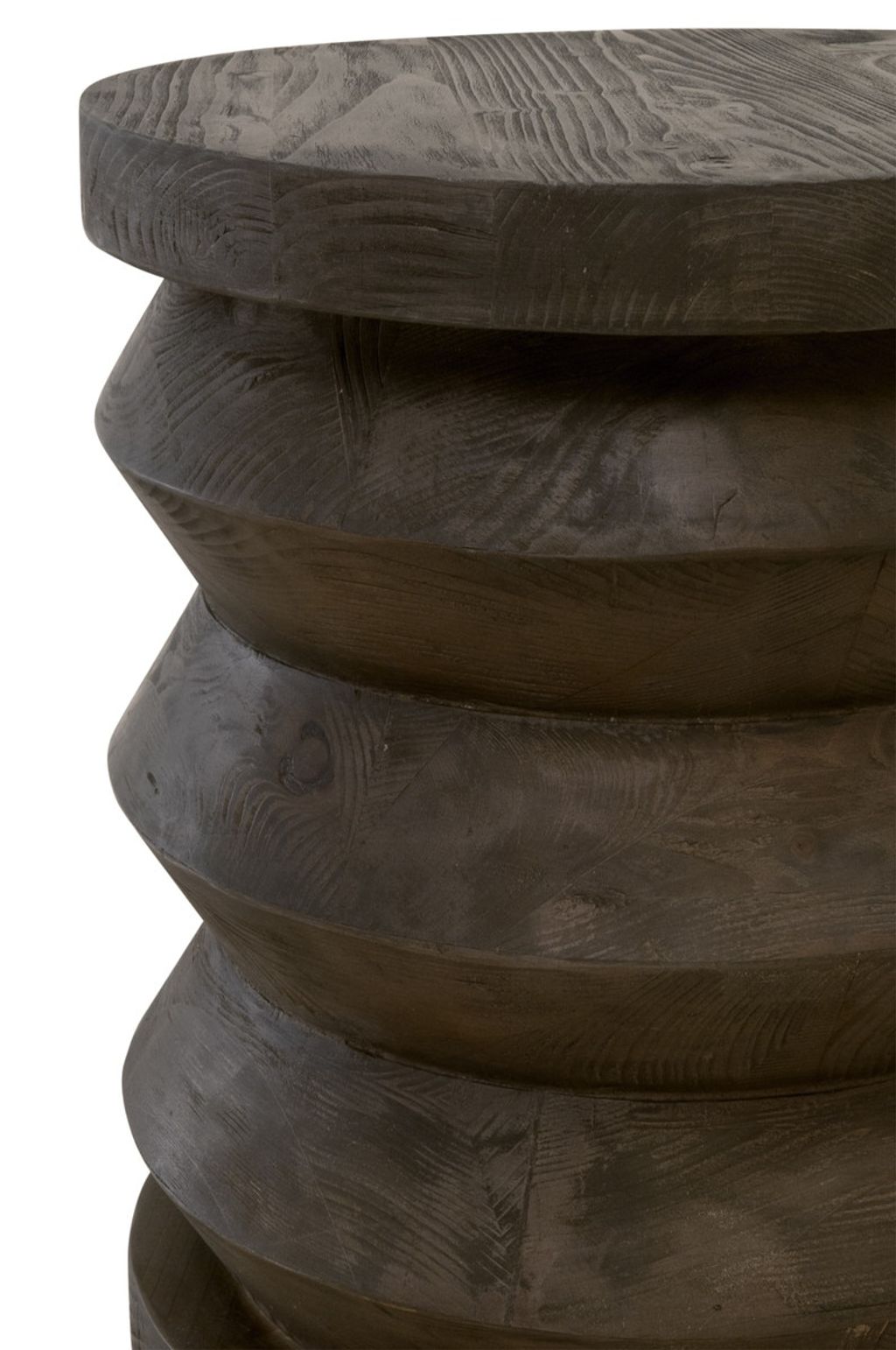 Pier Accent Table, Drift Brown Pine
