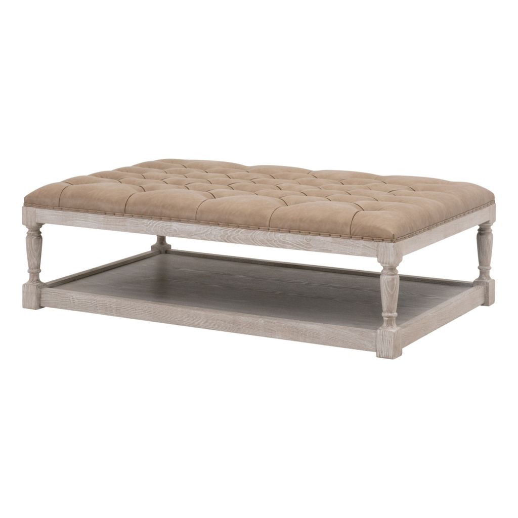 Tufted Upholstered Coffee Table