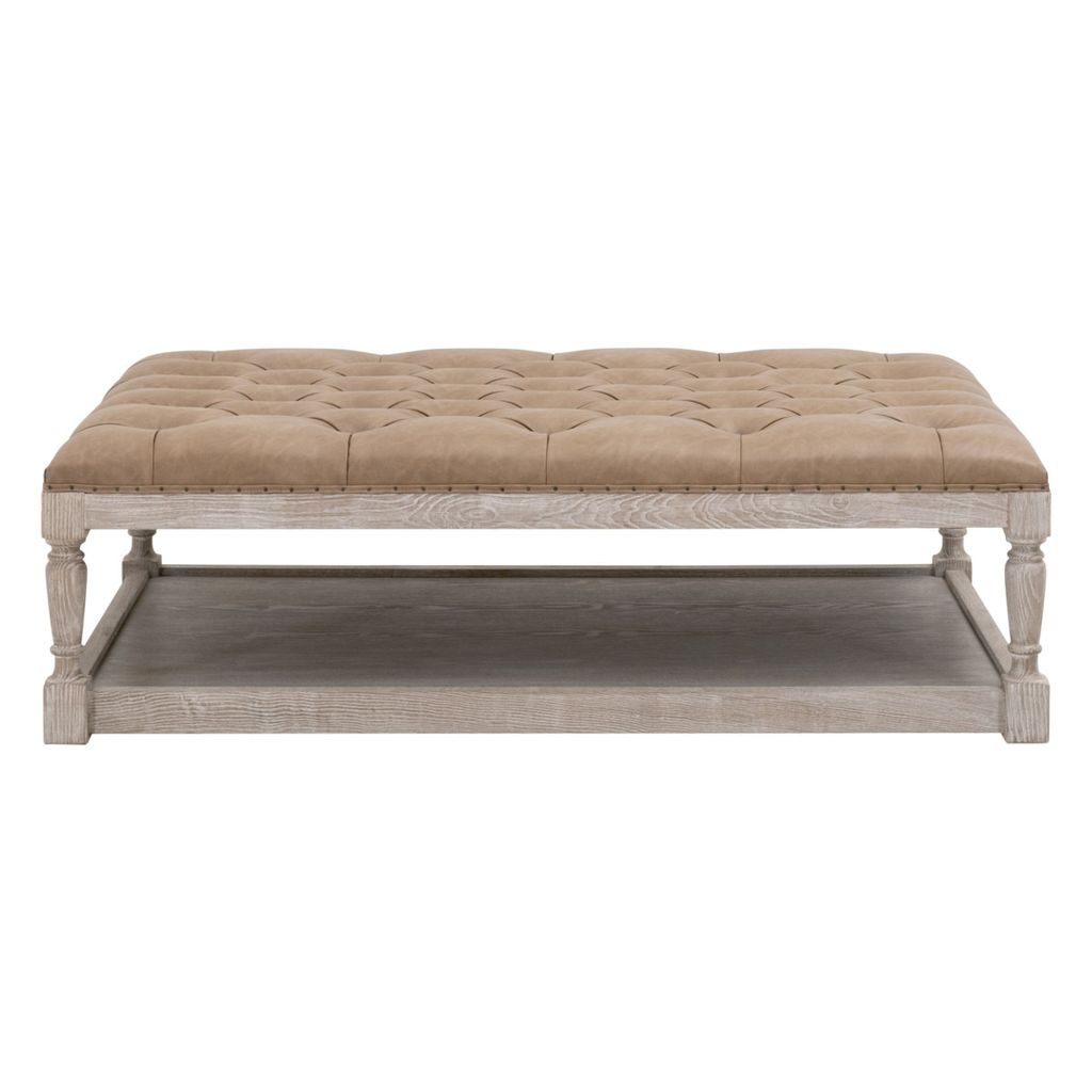 Tufted Upholstered Coffee Table