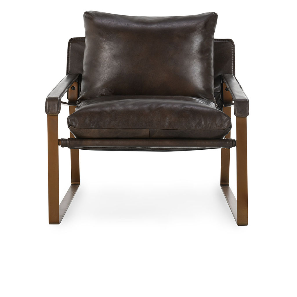 Morgan Accent Chair, Truffle Brown