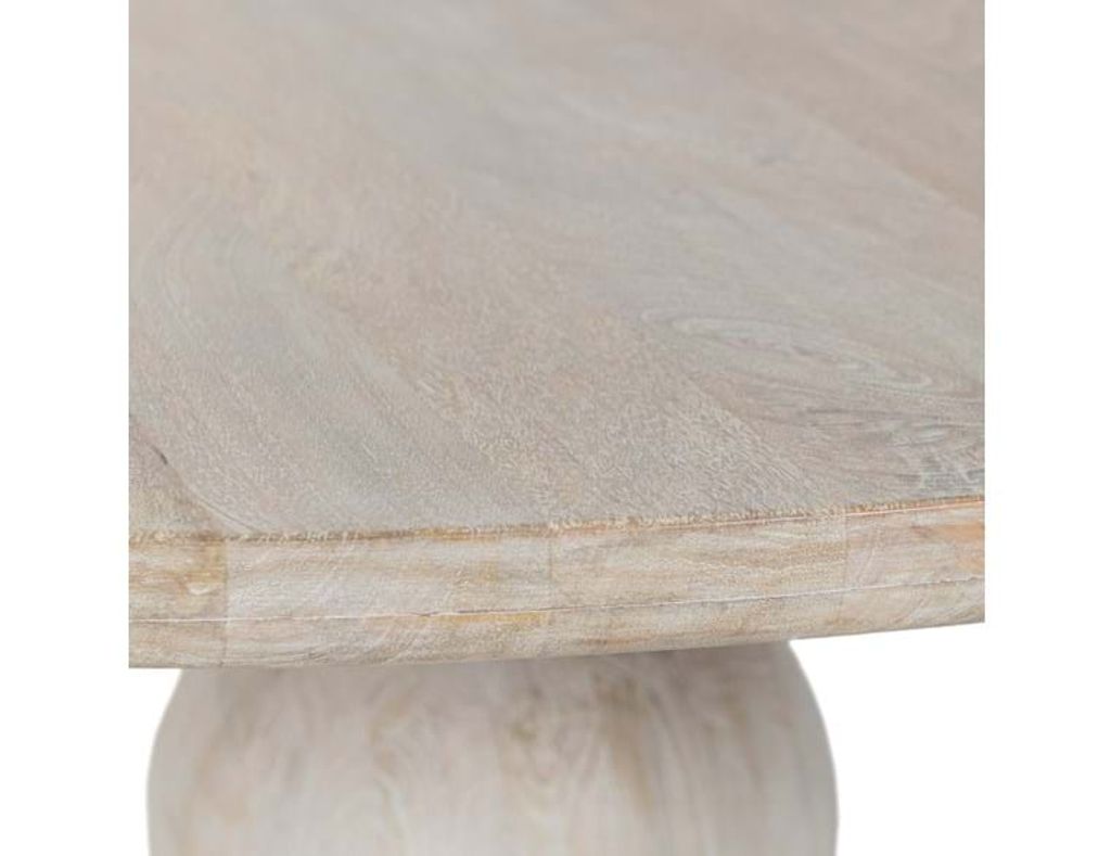 Mango Wood 60" Round Dining Table
